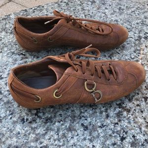 Christian Dior leather sneakers 8.5 fits  like 7